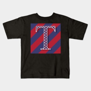 Old Glory Letter T Kids T-Shirt